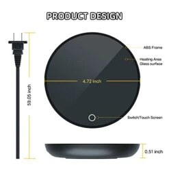 Candle Warmer, Coffee Mug Warmer With 2 Temperature Settings And Auto Shut Off, Smart Coffee Warmer For Office Desk, Cup Warmer, Electric Beverage Warmer For Coffee, Tea, Milk 12 Candle Warmer, Coffee Mug Warmer With 2 Temperature Settings And Auto Shut Off, Smart Coffee Warmer For Office Desk, Cup Warmer, Electric Beverage Warmer For Coffee, Tea, Milk -KitchenAid Shop 41dvRy95moL 1