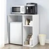 Yak About It Mini Fridge Dorm Station - White