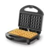 Waffle Maker, Non Stick Waffle Irons, Compact 2 Slice Waffle Makers For Breakfast, Snacks, PFOA Free, ETL Certificated, Black/Silver -KitchenAid Shop 41e1lWY3EhL