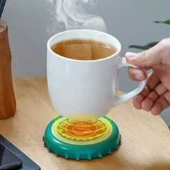 Coffee Mug Warmer,Electric Beverage Warmers For Heating Coffee, Beverage, Milk, Tea And Hot Chocolate(Green) -KitchenAid Shop 41e5GrKoy0L