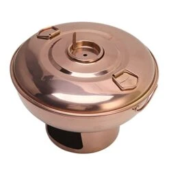 Chinese Charcoal Hot Pot, Circular Charcoal Small Hotpot For Buffets