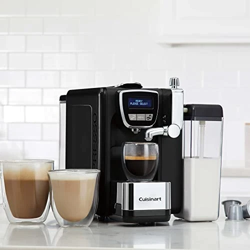Cuisinart EM-25 Defined Cappuccino & Latte Espresso Machine Bundle With 1 YR CPS Enhanced Protection Pack 5 Cuisinart EM-25 Defined Cappuccino & Latte Espresso Machine Bundle With 1 YR CPS Enhanced Protection Pack - Image 3