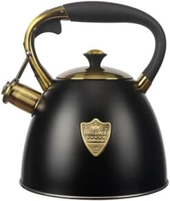 Tea Kettle -2.9 Quart Tea Kettles Stovetop Whistling Teapot Stainless Steel Tea Pots For Stove Top Whistle Tea Pot 18 Tea Kettle -2.9 Quart Tea Kettles Stovetop Whistling Teapot Stainless Steel Tea Pots For Stove Top Whistle Tea Pot -KitchenAid Shop 41e8yUarCNL. AC