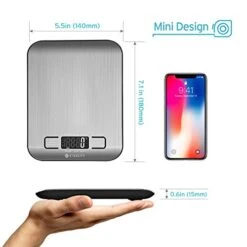 Hamilton Beach 10-Cup Food Processor & Vegetable Chopper With Bowl Scraper, Stainless Steel & Etekcity Food Scale, Digital Kitchen Weight Grams And Ounces For Baking And Cooking, Small 12 Hamilton Beach 10-Cup Food Processor & Vegetable Chopper With Bowl Scraper, Stainless Steel & Etekcity Food Scale, Digital Kitchen Weight Grams And Ounces For Baking And Cooking, Small -KitchenAid Shop 41eBGC1B1BL