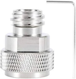 CO2 Cylinder Refill Adapter Replacement Brass Tank Canister Conversion For Soda Maker Home Machine(Silver) -KitchenAid Shop 41eEpWatlYL. AC