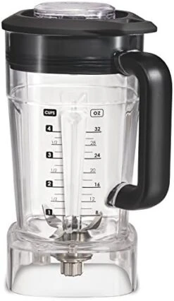 Olf Gourmet High-Performance Blender, 64 Oz Jar, 4 Program Settings, 12.5 AMPS, Blends Food, Shakes And Smoothies, Silver Knob With Black Knob Accessory, Stainless Steel (WGBL120SR) -KitchenAid Shop 41eGo2jgB L. AC