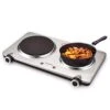 Electric Double Burner Hot Plate For Cooking, 1800W Portable Electric Stove, 6 Speed Adjustable Thermostats, Stainless Steel Hot Plate For Kitchen, Dorm And Camping 1 Electric Double Burner Hot Plate For Cooking, 1800W Portable Electric Stove, 6 Speed Adjustable Thermostats, Stainless Steel Hot Plate For Kitchen, Dorm And Camping -KitchenAid Shop 41eRt3a5iBL
