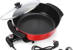 LOERSS One Pot Mandarin Duck Pot Electric Hot Pot Korean Multi-Function Electric Hot Pot Non-Stick Pan Electric Mandarin Duck Pot 17 LOERSS One Pot Mandarin Duck Pot Electric Hot Pot Korean Multi-Function Electric Hot Pot Non-Stick Pan Electric Mandarin Duck Pot -KitchenAid Shop 41eSA9RazL. AC