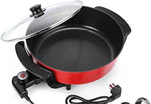 LOERSS One Pot Mandarin Duck Pot Electric Hot Pot Korean Multi-Function Electric Hot Pot Non-Stick Pan Electric Mandarin Duck Pot 10 LOERSS One Pot Mandarin Duck Pot Electric Hot Pot Korean Multi-Function Electric Hot Pot Non-Stick Pan Electric Mandarin Duck Pot - Image 8