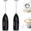 2 Pack Milk Frother Handheld Battery Operated - Electric Whisk Coffee Frother Battery Stirrer, Hand Held Milk Foamer, Mini Mixer For Bulletproof Coffee, Cappuccino, Latte, Frappe & Matcha Tea 2 2 Pack Milk Frother Handheld Battery Operated - Electric Whisk Coffee Frother Battery Stirrer, Hand Held Milk Foamer, Mini Mixer For Bulletproof Coffee, Cappuccino, Latte, Frappe & Matcha Tea -KitchenAid Shop 41eUMpvjzIL