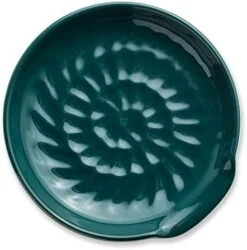 Ceramic Spoon Rest Spoon Holder With Drip Tray For Multiple Utensils, Cooking&Large Spoon Holder For Stove Top, Modern Farmhouse Kitchen Decor Utensil Holder For Spoons, Ladles, Tongs&Spatula Green -KitchenAid Shop 41elIaCbOqL. AC