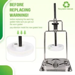 Gasket Replacement Rubber Ring Seal Rings Gaskets Part For LEM Replacement Parts Accessories Sausage Stuffer 606,606SS And 1606,1606S Series -KitchenAid Shop 41emtULFbcL