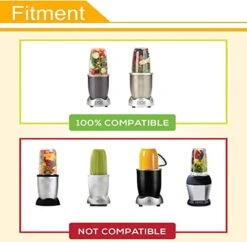 18OZ Replacement Cups Compatible With Nutribullet 600W/900w Blender Juicer(2 Pack) -KitchenAid Shop 41euDa8whCL