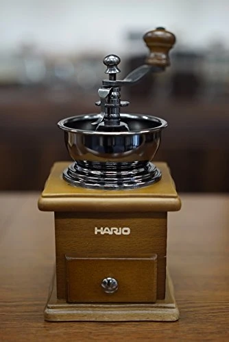 Hario Ceramic Manual Coffee Grinder, Brown 4 Hario Ceramic Manual Coffee Grinder, Brown - Image 2
