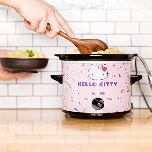 Hello Kitty 2qt Slow Cooker - Cook With Your Favorite Sanrio Characters 4 Hello Kitty 2qt Slow Cooker - Cook With Your Favorite Sanrio Characters - Image 2