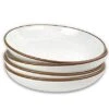 Ora Ceramic Large Pasta Bowls 30oz, Set Of 4 - Serving, Salad, Dinner, Etc Plate/Wide Bowl - Microwave, Oven, Dishwasher Safe Kitchen Dinnerware - Modern Porcelain Stoneware Dishes, Vanilla White -KitchenAid Shop 41f4lNaGcgL