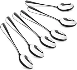 Small Spoons 6 Pcs Demitasse Espresso Spoons Mini Coffee Spoon Stainless Steel Teaspoon For Ice Cream Dessert Tiny Spoon For Home -KitchenAid Shop 41fCI7mm1RL. AC