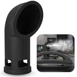 GXF Steam Release Diverter, Silicone Black Steam Diverter Kitchen Accessories For Instant Pot DUO,DUO Plus, Smart Pressure Cooker, Compatible With Mini, 3 Qt 5 Qt 6 Qt 8 Qt Pressure Valve (DUO/Smart)