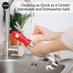 OTOTO Space Masher Potato Masher - Multi-functional Cooking Gifts For Home And Kitchen - Heat Resistant Rocket Masher For Potato, Guacamole, Pumpkin, Hamburgers 10 OTOTO Space Masher Potato Masher - Multi-functional Cooking Gifts For Home And Kitchen - Heat Resistant Rocket Masher For Potato, Guacamole, Pumpkin, Hamburgers -KitchenAid Shop 41fJMiy8yWL