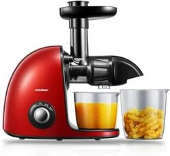 Juicer Machines Vegetable And Fruit, HOUSNAT Slow Masticating Juicer With 2-Speed Modes Easy To Clean, Cold Press Juicer Extractor With Quiet Motor, Reverse Function, Recipes (Passion Red) 14 Juicer Machines Vegetable And Fruit, HOUSNAT Slow Masticating Juicer With 2-Speed Modes Easy To Clean, Cold Press Juicer Extractor With Quiet Motor, Reverse Function, Recipes (Passion Red) -KitchenAid Shop 41fO0wuNBnL. AC