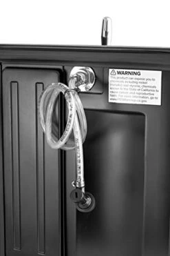 Kegco 17" Wide Draft Beer Single Tap Black Commercial/Residential Mini Kegerator