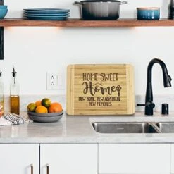 Housewarming Gifts,Engraved Cutting Board - New Home Owner Gifts ,For Sisters,Friends,Daughter,Son,Boss Gift-Sweet Home, New Home. -KitchenAid Shop 41fevmWnRzL