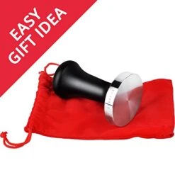 LuxHaus 58mm Espresso Tamper - Premium Barista Coffee Tamper With 100% Flat Stainless Steel Base