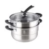 Stainless Steel Steamer, Even Heat, Full Steaming Power, Easy To Clean, Multi-Purpose One Pot