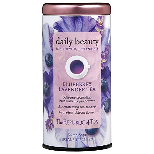 Of Tea Beautifying Botanicals® Daily Beauty Blueberry Lavender Herbal Tea Bags(36 Count) 3 Of Tea Beautifying Botanicals® Daily Beauty Blueberry Lavender Herbal Tea Bags(36 Count)