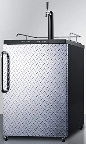 Summit SBC635MDPL Wine Dispenser, Silver With Diamond Plate 4 Summit SBC635MDPL Wine Dispenser, Silver With Diamond Plate - Image 2