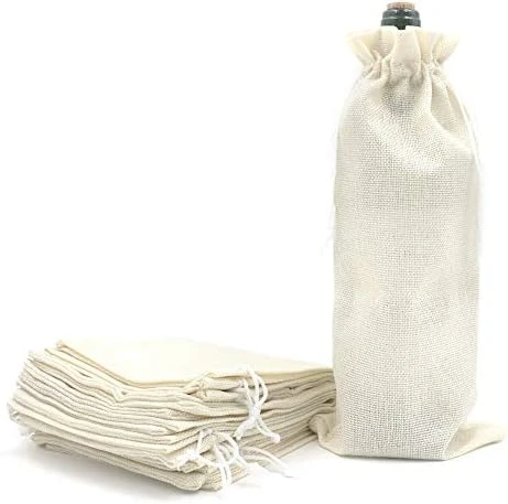 10Pcs Burlap Wine Gift Bags, Jute Wine Bottle Covers With Drawstrings, Champagne Wine Bottle Bags For Wedding, Christmas, Birthday, Blind Tastings, Home Storage (Mixed Color) 8 10Pcs Burlap Wine Gift Bags, Jute Wine Bottle Covers With Drawstrings, Champagne Wine Bottle Bags For Wedding, Christmas, Birthday, Blind Tastings, Home Storage (Mixed Color) - Image 6