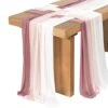 10ft Wedding Weave Table Runner For Sweetheart Table (Set Of 8, Shades Of Dusty Rose) -KitchenAid Shop 41g2e5MWqwS