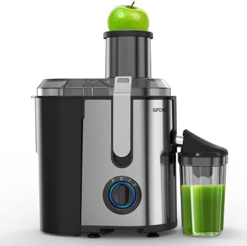 Juicer Machine, 800W Centrifugal Juicer With 3.2" Big Mouth For Whole Fruits And Vegetable, SIFENE Ultra Power Juice Extractor With 3 Speeds Settings, Celery Juicer, Carrots Juicer, Easy To Clean 9 Juicer Machine, 800W Centrifugal Juicer With 3.2" Big Mouth For Whole Fruits And Vegetable, SIFENE Ultra Power Juice Extractor With 3 Speeds Settings, Celery Juicer, Carrots Juicer, Easy To Clean - Image 7