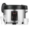 13L Commercial Large Rice Cooker & Food Warmer | 13.8QT/60 Cups Cooked Rice | 1350W Multi-function Electric Sushi Rice Cooker | LED Display | Timer Setting | Samrt Preset From 30 Min-24 Hrs -KitchenAid Shop 41gFa1UrRcL
