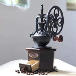 Manual Coffee Grinder, Grain Grinder With Cleaning Brush,Cast Iron Hand Crank, Ceramic Core, Adjustable Grinder,Make Fresh Coffee For Coffee Enthusiasts 11 Manual Coffee Grinder, Grain Grinder With Cleaning Brush,Cast Iron Hand Crank, Ceramic Core, Adjustable Grinder,Make Fresh Coffee For Coffee Enthusiasts -KitchenAid Shop 41gIfdec0dL