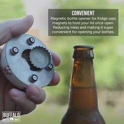 Stainless Steel Baseball Bottle Opener, Beer Bottle Opener Made From Real Leather Baseball, Magnetic Bottle Opener & Cap Catcher, Baseball Coach Gifts For Men, Baseball Gifts 15 Stainless Steel Baseball Bottle Opener, Beer Bottle Opener Made From Real Leather Baseball, Magnetic Bottle Opener & Cap Catcher, Baseball Coach Gifts For Men, Baseball Gifts -KitchenAid Shop 41gJoEfIOjL