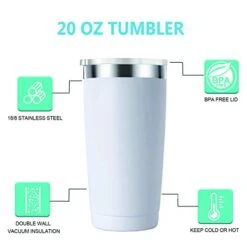 A Truly Amazing Doctor Is Hard To Find Travel Mug Tumbler.Doctor Gifts For Men Women MD Med Medical School Graduation.Funny Doctor,Doctor Appreciation,Doctor Retirement Gifts.(20 Oz White) -KitchenAid Shop 41gYrwUvuSL