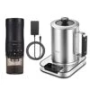 Electric Coffee Percolator And Coffee Grinder