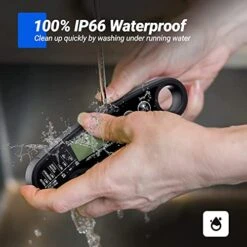 Digital Meat Thermometer, Waterproof Instant Read Food Thermometer For Cooking And Grilling, Kitchen Gadgets With Backlight & Calibration For Candy, BBQ Grill, Liquids, Beef, Turkey -KitchenAid Shop 41gd4TgGA6L