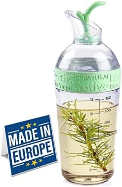 Oil Dispenser Bottle, Vinegar Cruet With Pourer, Kitchen Oil Container With Spout For Cooking Olive Oil Vegetable Oil Balsamic Vinegar, Plastic Oil Holder With Rubber Cap, Easy Refill, Red -KitchenAid Shop 41ge9VvehmL. AC