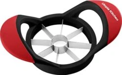 - Apple Corer And Slicer- Fruit Cutter - Apple Divider - Wedger - Stainless Steel Slicer For Fruits - Vegetables- Ergonomic Handle- Easy Grip- 8 Sharp Blade & Slices (Green) -KitchenAid Shop 41gkcqAnTL. AC