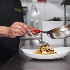 Professional Chef Plating Kit, 10 Piece Culinary Plating Set, Black, Stainless Steel (10 Piece, Black) -KitchenAid Shop 41gzpwtI4iL