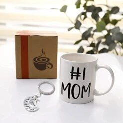 Great Mothers Day Gifts For Mom From Daughter Son, Best Mom Mug, Mom Coffee Mug, 11 Oz, 1 Mom Letter Printed Novelty Coffee Mugs Birthday Gifts For Mom, Mother's Day Gifts For Mom -KitchenAid Shop 41h5SiSCw9L