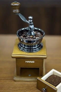 Hario Ceramic Manual Coffee Grinder, Brown 10 Hario Ceramic Manual Coffee Grinder, Brown -KitchenAid Shop 41h9dvtaE3L