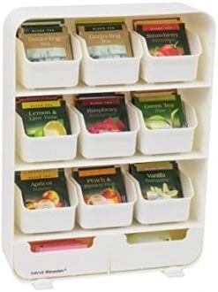 9 Removable Drawers Tea Bag Holder And Condiment Organizer, Black 15 9 Removable Drawers Tea Bag Holder And Condiment Organizer, Black -KitchenAid Shop 41hHVwV8vaL. AC