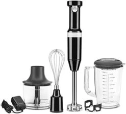 KitchenAid Cordless Variable Speed Hand Blender With Chopper And Whisk Attachment - KHBBV83 -KitchenAid Shop 41hIkm7qfpL. AC
