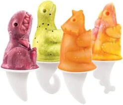 Dino Popsicle Molds (Set Of 4) - Mess-Free Silicone Ice Pops For Homemade Freezer Snacks / Dishwasher-Safe, BPA-Free 17 Dino Popsicle Molds (Set Of 4) - Mess-Free Silicone Ice Pops For Homemade Freezer Snacks / Dishwasher-Safe, BPA-Free -KitchenAid Shop 41hIxR0dUDL. AC