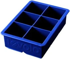 King Cube Ice Tray (Charcoal) - Reusable & Large Silicone Molds For Whiskey, Cocktails, Coffee, Bartender Accessories, & Smoothies / BPA-Free & Dishwasher-Safe -KitchenAid Shop 41hMCJhYqeL. AC