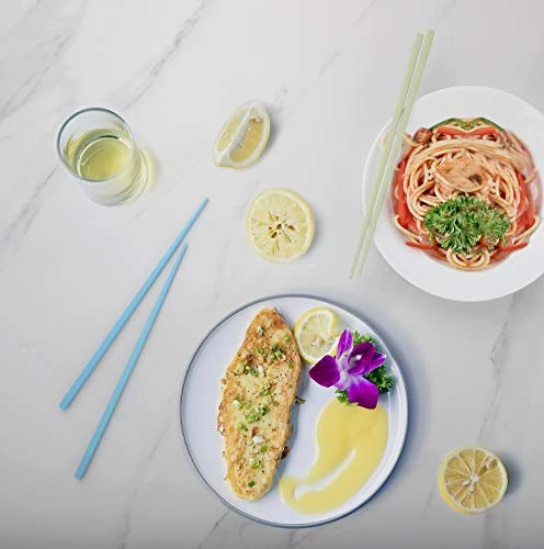 Iware Reusable Fiberglass Chopsticks Dishwasher Safe, Lightweight, Multicolor - 5 Pairs Gift Set 5 Iware Reusable Fiberglass Chopsticks Dishwasher Safe, Lightweight, Multicolor - 5 Pairs Gift Set - Image 3