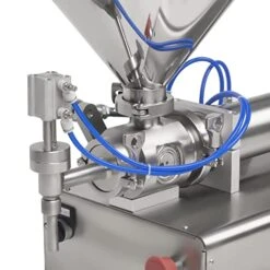 Orizontal Pneumatic Liquid And Paste Filling Machine, Single-head Semi-Automatic Paste Filler For Liquid And Paste 110V Stainless Steel Liquid Filling Machine With 40L Hopper 100ml-600ml Volume -KitchenAid Shop 41hST2r188L